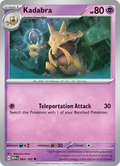 Kadabra, 151 064