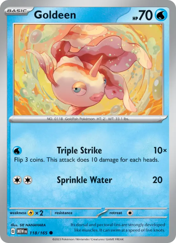 Goldeen, 151 118