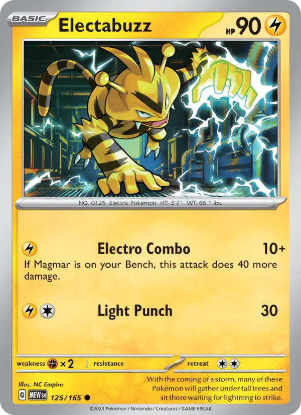 Electabuzz, 151 125