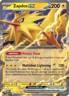 Zapdos ex, 151 145