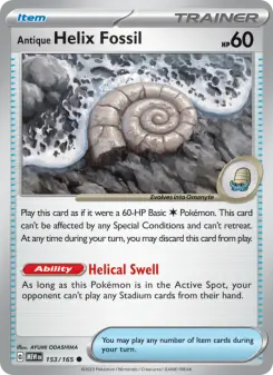 Antique Helix Fossil, 151 153