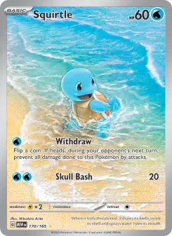 Squirtle, 151 170