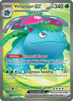 Venusaur ex, 151 182