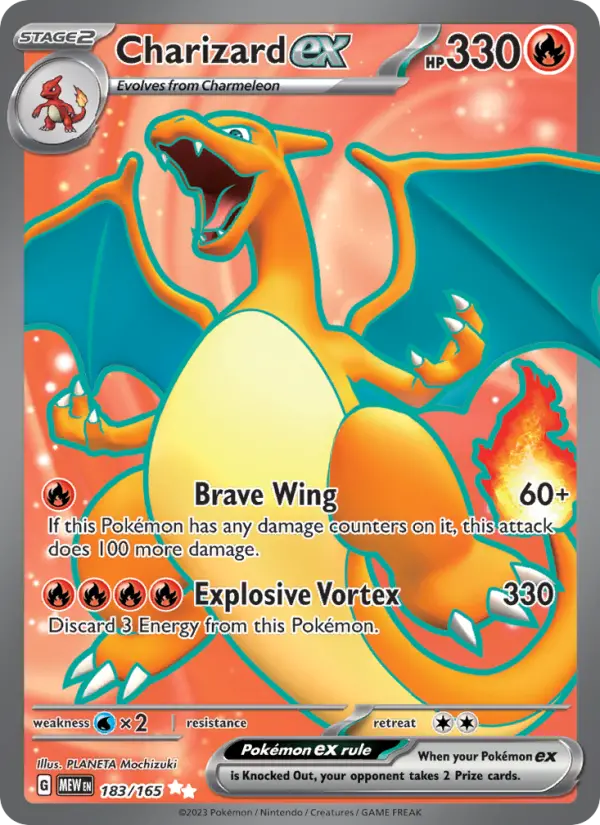 Charizard ex, 151 183
