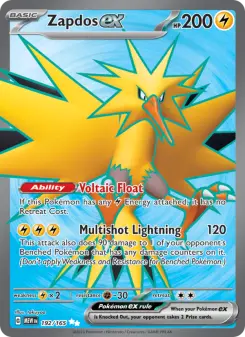 Zapdos ex, 151 192