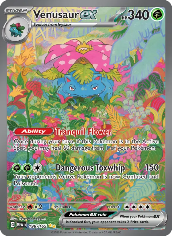 Venusaur ex, 151 198