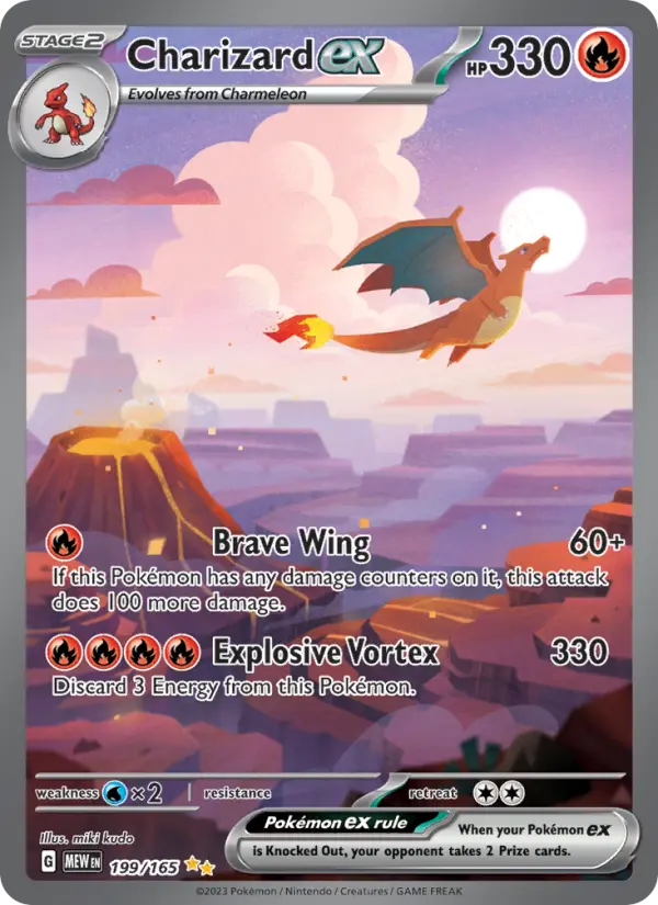 Charizard ex, 151 199