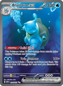Blastoise ex, 151 200