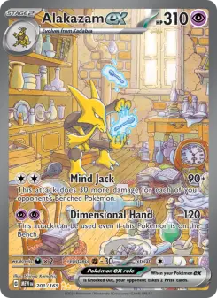 Alakazam ex, 151 201