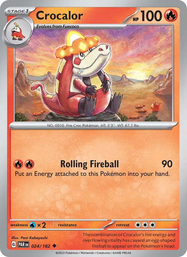 Crocalor, Paradox Rift 024