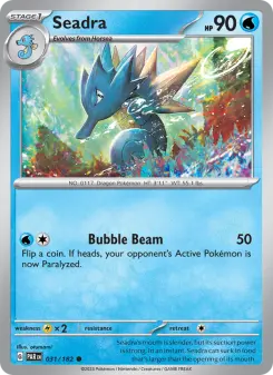 Seadra, Paradox Rift 031