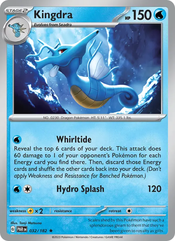 Kingdra, Paradox Rift 032