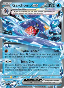Garchomp ex, Paradox Rift 038