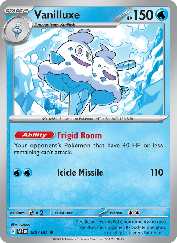 Vanilluxe, Paradox Rift 045