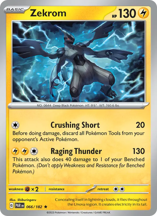 Zekrom, Paradox Rift 066