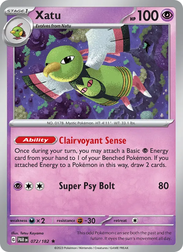 Xatu, Paradox Rift 072