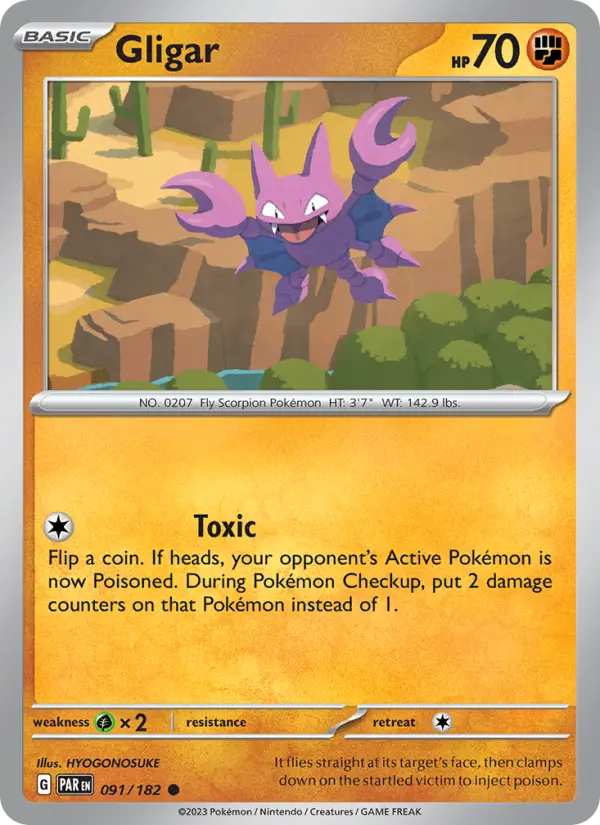 Gligar, Paradox Rift 091