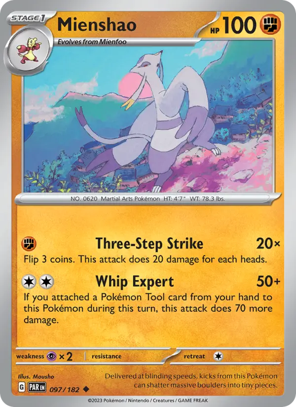 Mienshao, Paradox Rift 097