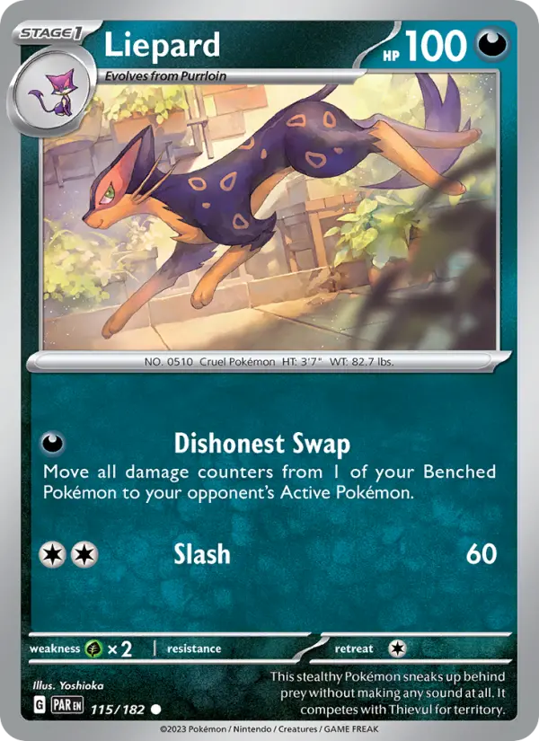 Liepard, Paradox Rift 115