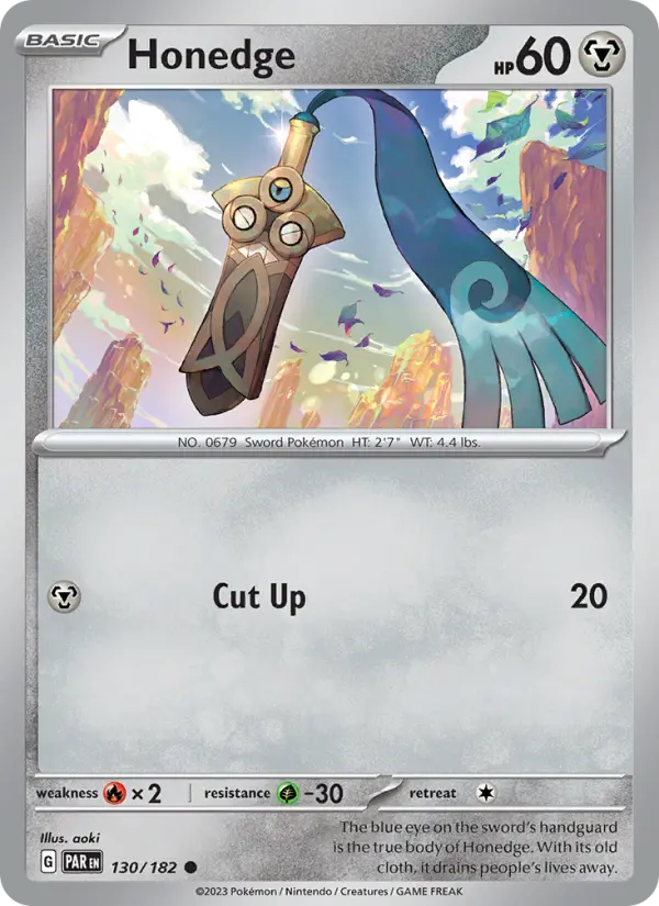 Honedge, Paradox Rift 130