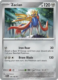Zacian, Paradox Rift 136