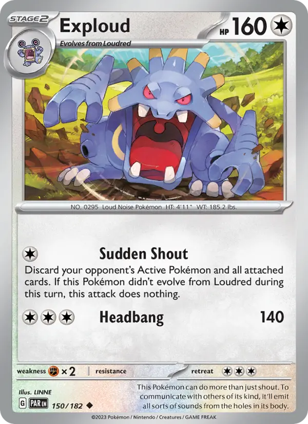Exploud, Paradox Rift 150