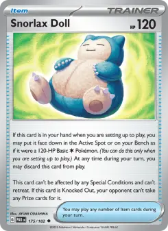 Snorlax Doll, Paradox Rift 175