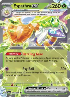 Espathra ex, Paldean Fates 006