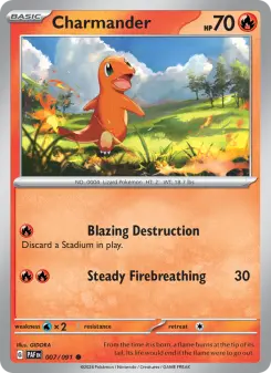 Charmander, Paldean Fates 007