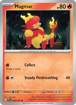Magmar, Paldean Fates 009