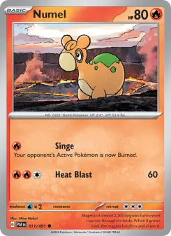 Numel, Paldean Fates 011