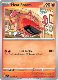 Heat Rotom, Paldean Fates 013