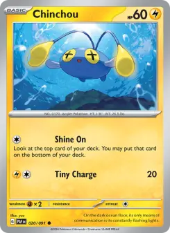 Chinchou, Paldean Fates 020