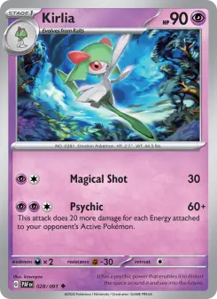 Kirlia, Paldean Fates 028