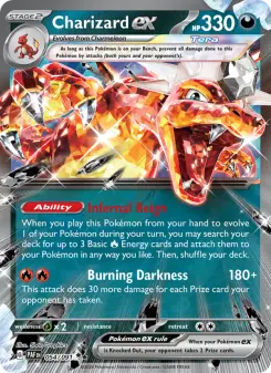 Charizard ex, Paldean Fates 054