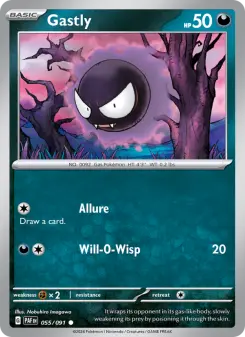 Gastly, Paldean Fates 055