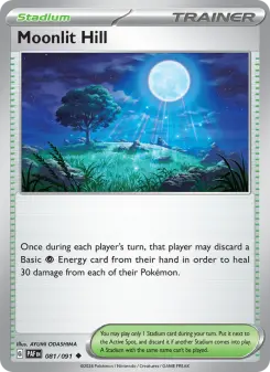 Moonlit Hill, Paldean Fates 081