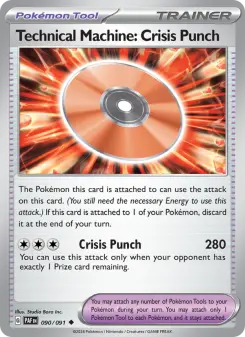 Technical Machine: Crisis Punch, Paldean Fates 090