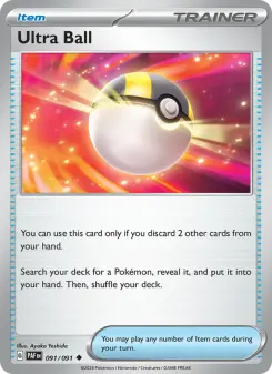 Ultra Ball, Paldean Fates 091