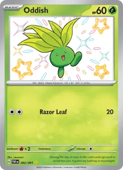 Oddish, Paldean Fates 092