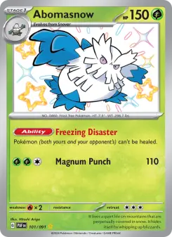 Abomasnow, Paldean Fates 101