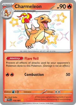 Charmeleon, Paldean Fates 110
