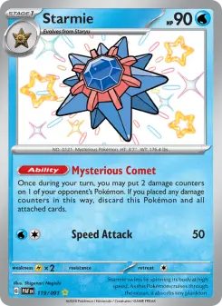 Starmie, Paldean Fates 119