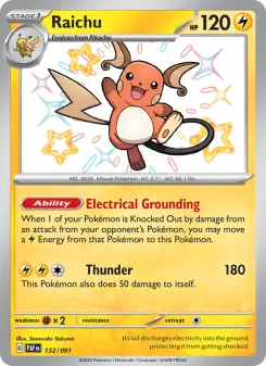 Raichu, Paldean Fates 132