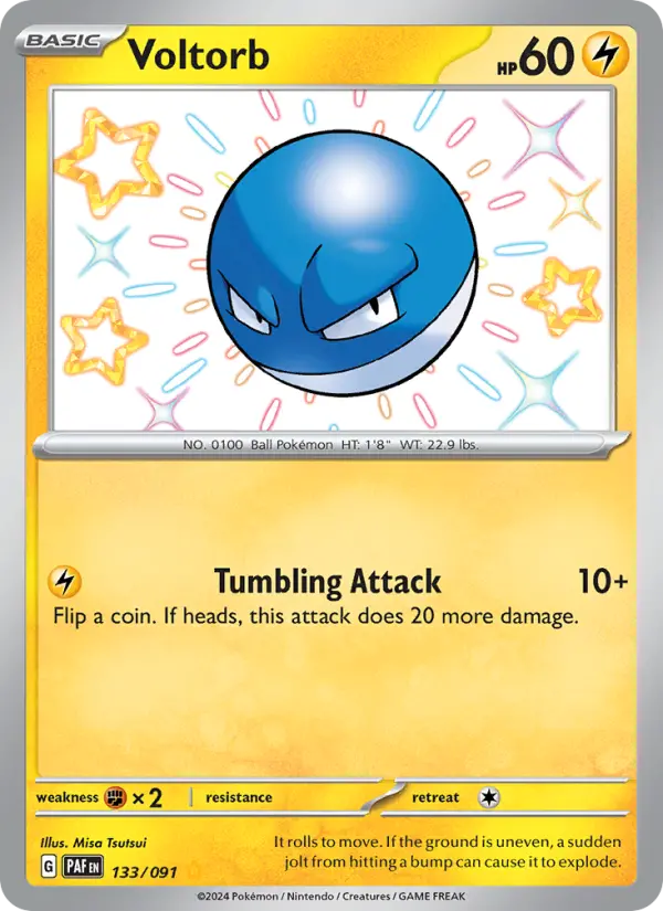 Voltorb, Paldean Fates 133