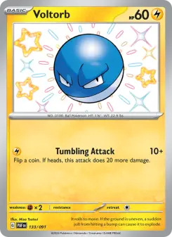 Voltorb, Paldean Fates 133