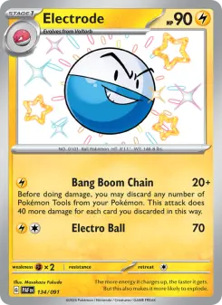 Electrode, Paldean Fates 134