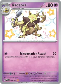 Kadabra, Paldean Fates 149