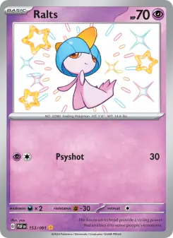 Ralts, Paldean Fates 153