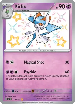 Kirlia, Paldean Fates 154